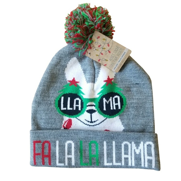Gertex Accessories - Fa La La Llama Pom Pom Beanie Gertex Accessories - Fa La La Llama Pom Pom Beanie
